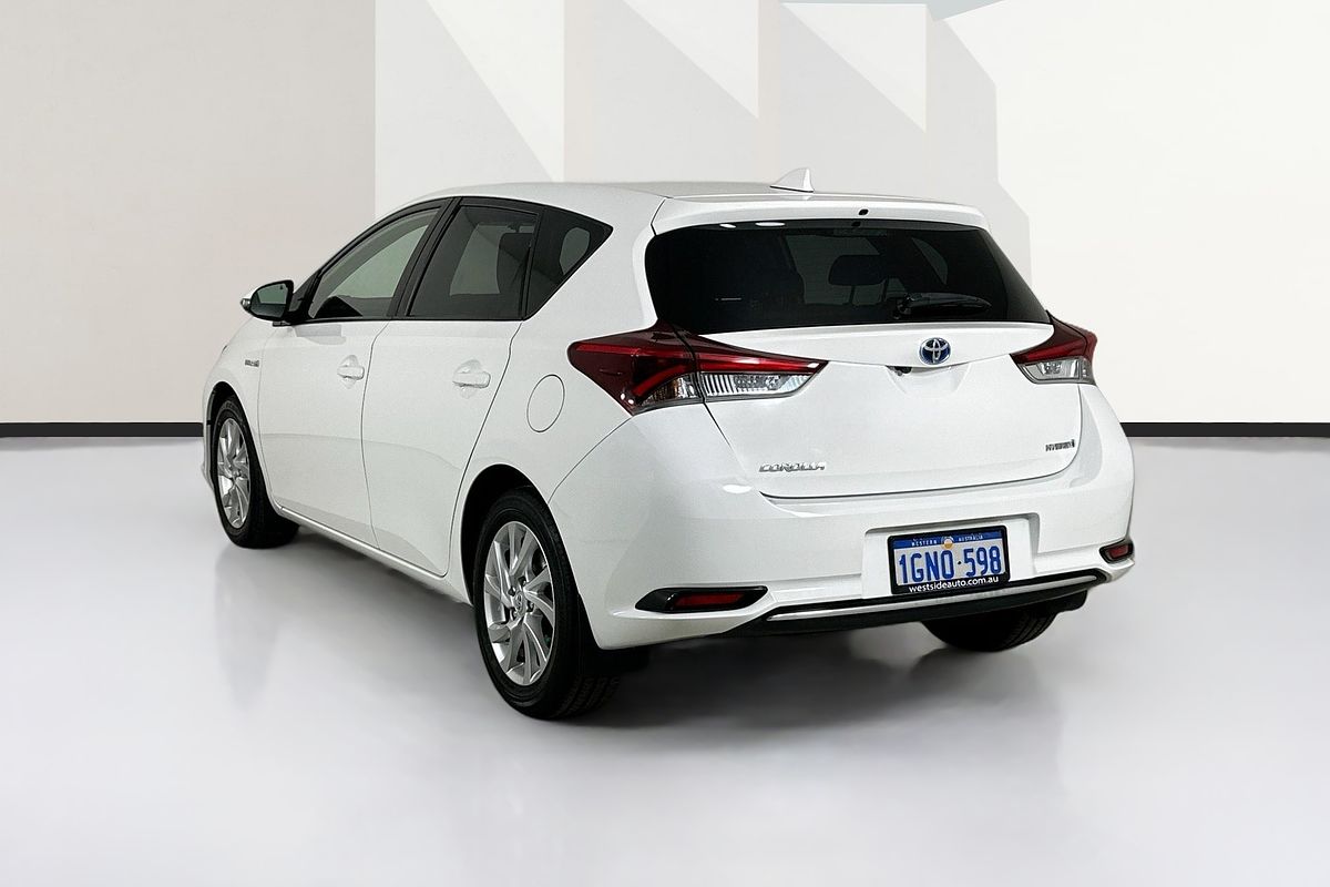 2018 Toyota COROLLA HYBRID ZWE186R MY16