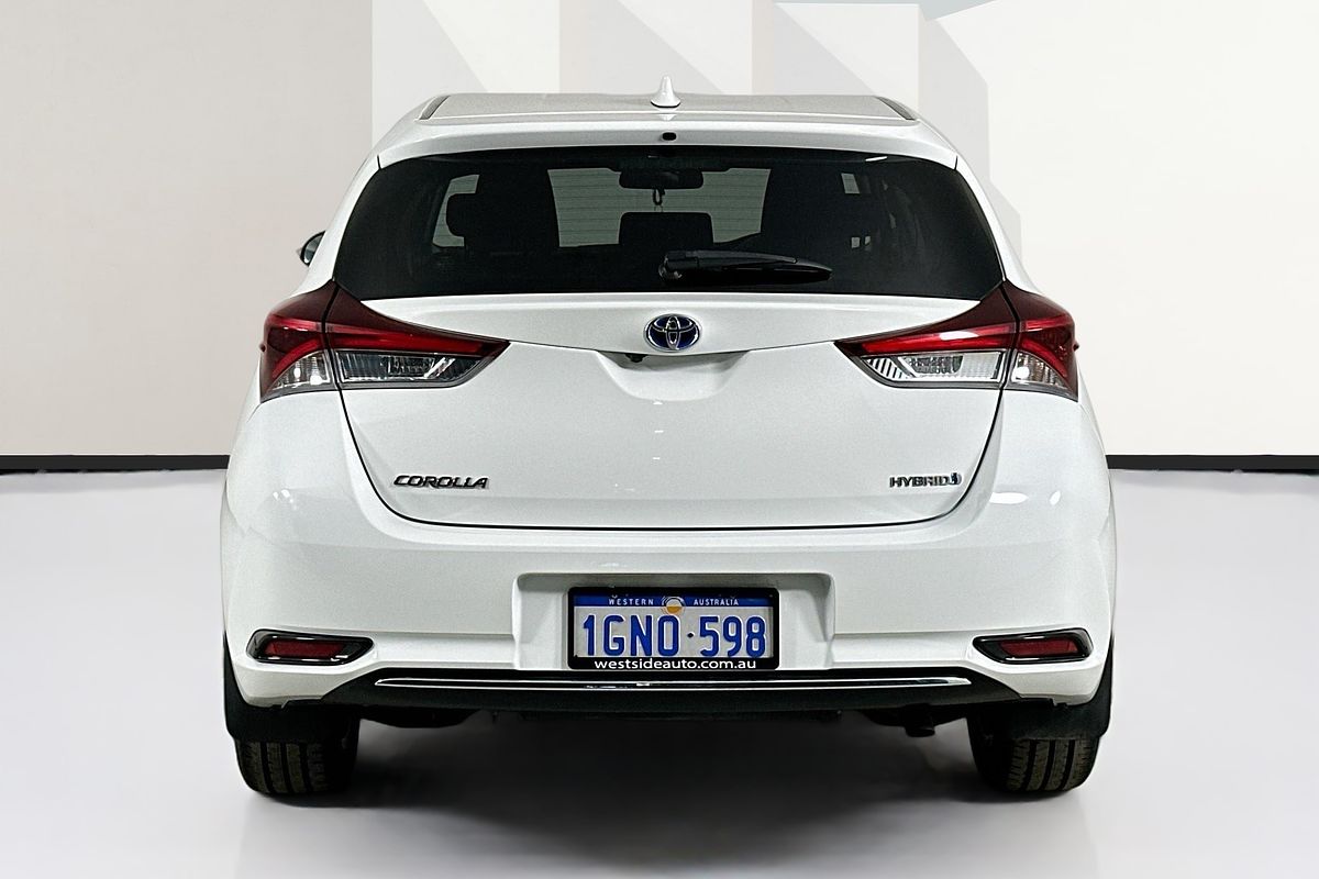 2018 Toyota COROLLA HYBRID ZWE186R MY16