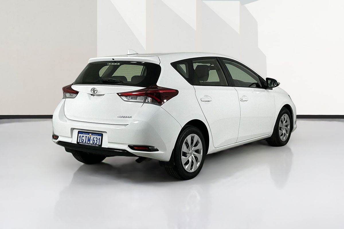 2017 Toyota COROLLA ASCENT ZRE182R MY17