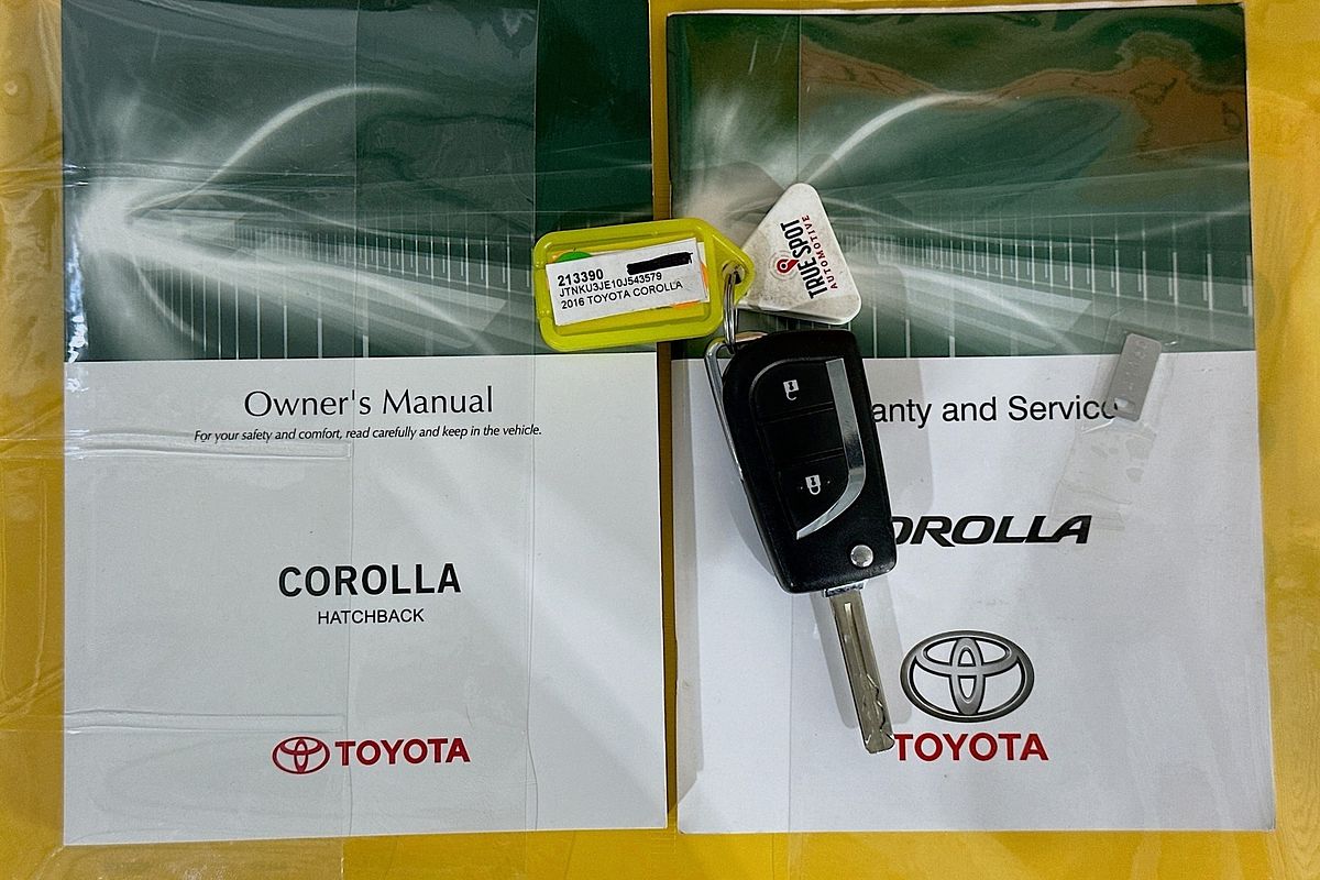 2016 Toyota COROLLA ASCENT SPORT ZRE182R MY15