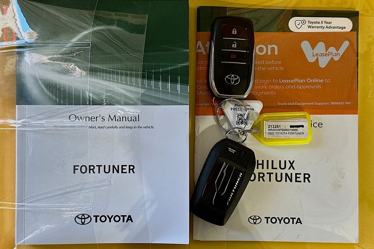 2022 Toyota FORTUNER GXL GUN156R