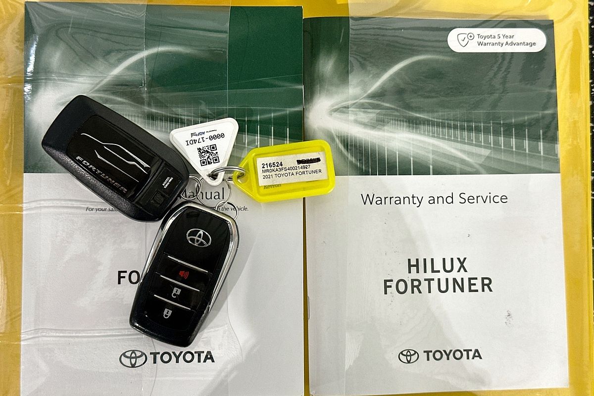 2021 Toyota FORTUNER GXL GUN156R