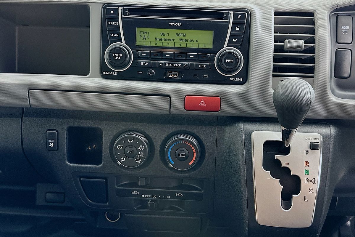 2011 Toyota HIACE COMMUTER KDH223R MY11 UPGRADE