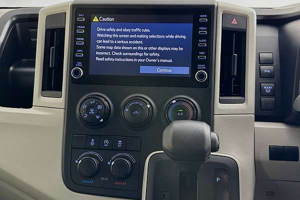 2021 Toyota HIACE SLWB COMMUTER (12 SEATS) GDH322R