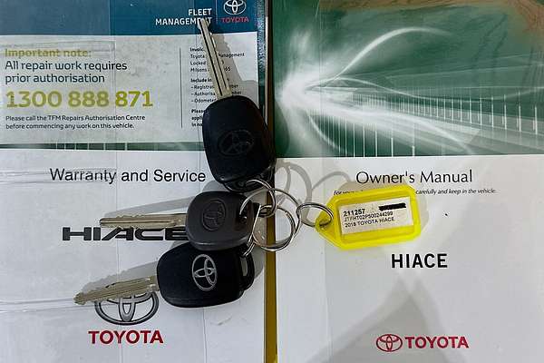 2018 Toyota HIACE LWB KDH201R MY16 LWB