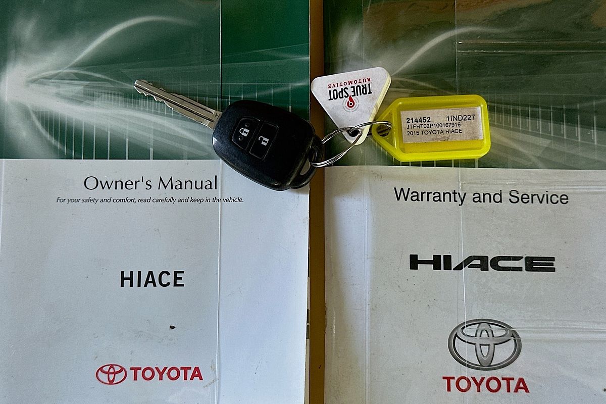 2015 Toyota HIACE LWB KDH201R MY14 LWB