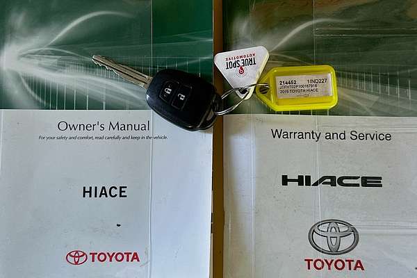 2015 Toyota HIACE LWB KDH201R MY14 LWB