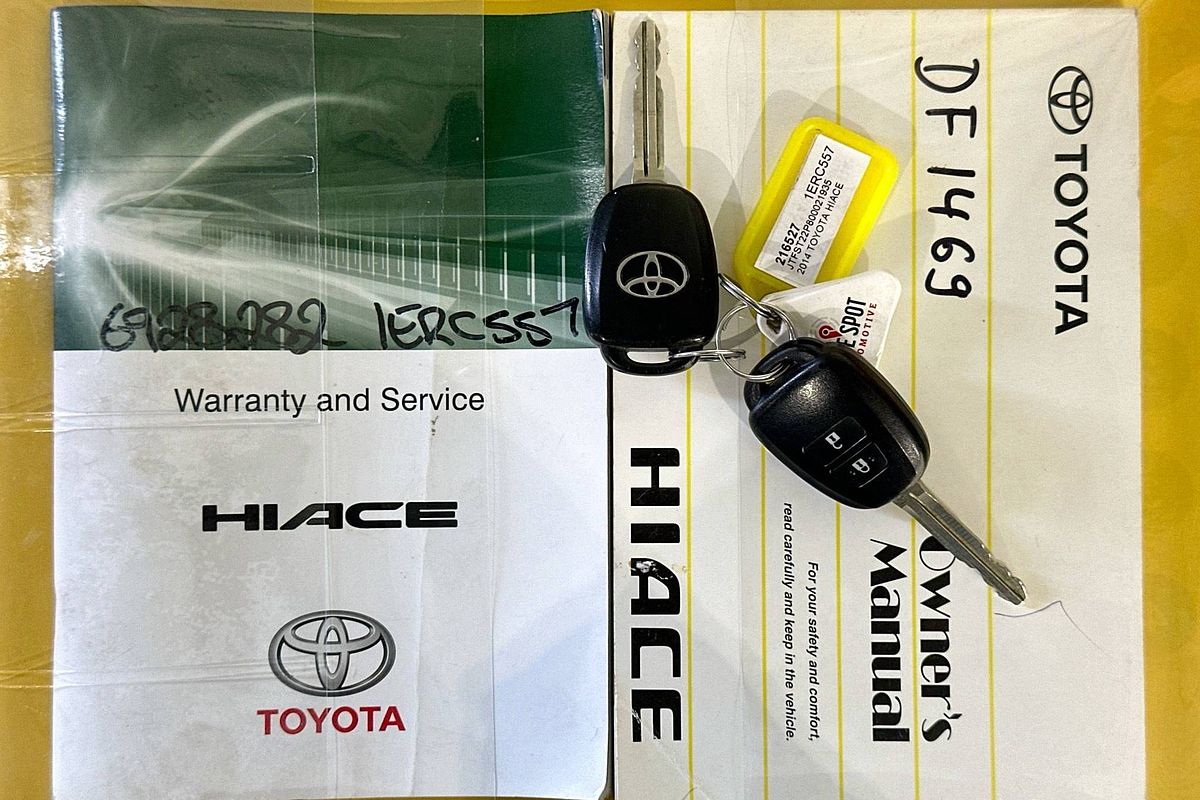 2014 Toyota Hiace COMMUTER KDH223R MY12 UPGRADE