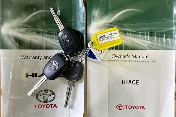 2018 Toyota HIACE COMMUTER (12 SEATS) KDH223R MY16 ELWB High Roof