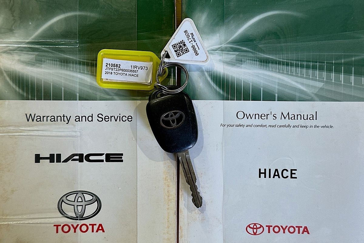 2018 Toyota HIACE COMMUTER KDH223R MY16
