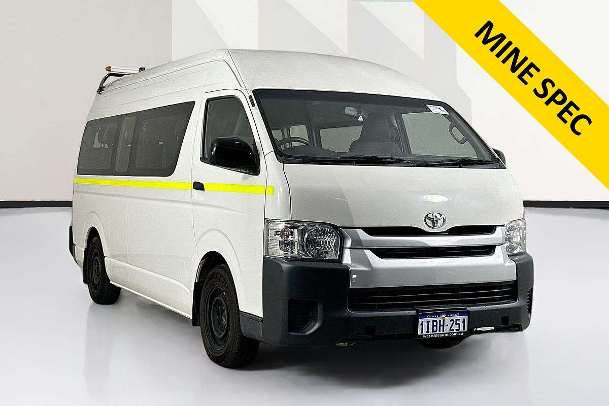 2018 Toyota HIACE COMMUTER (12 SEATS) KDH223R MY16 ELWB High Roof