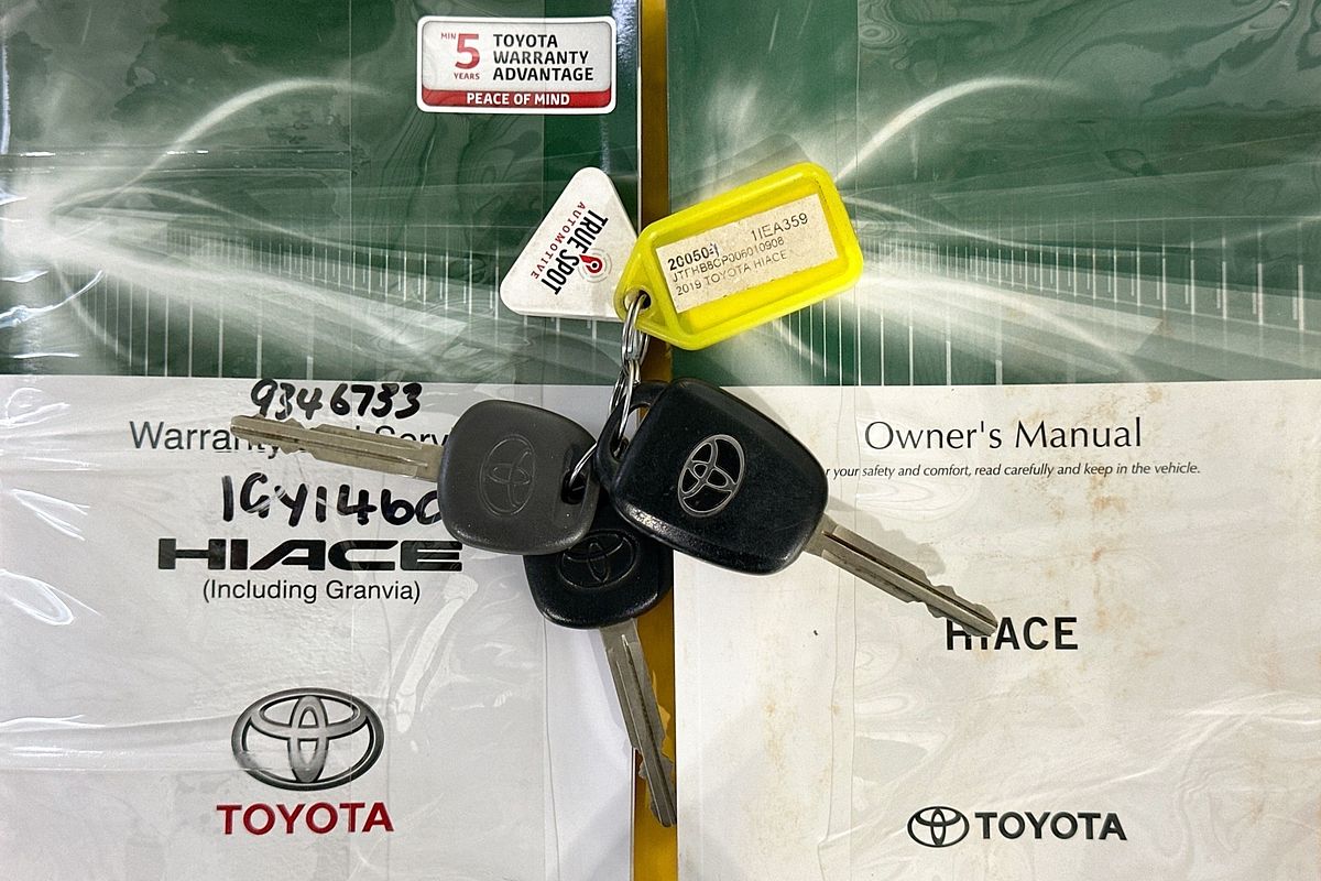 2019 Toyota HIACE COMMUTER (12 SEATS) GDH322R ELWB High Roof