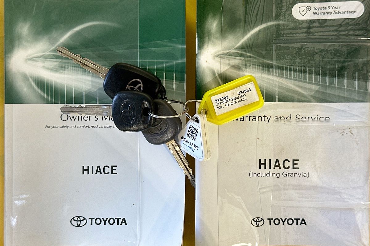 2021 Toyota HIACE SLWB COMMUTER (12 SEATS) GDH322R ELWB High Roof