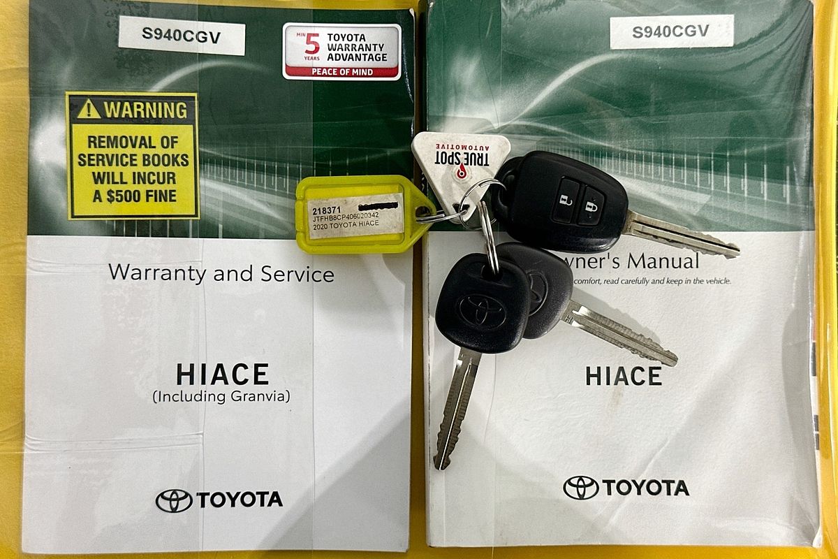 2020 Toyota Hiace COMMUTER (12 SEATS) GDH322R