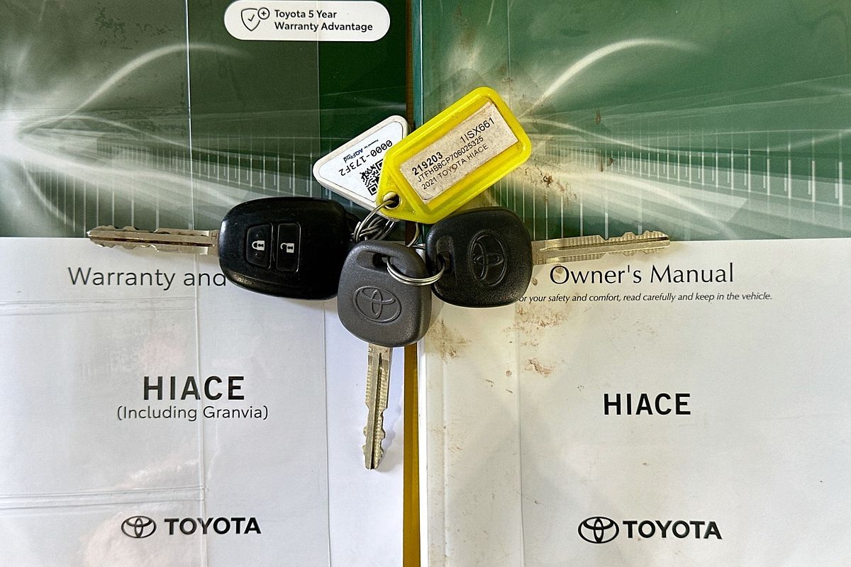 2021 Toyota HIACE SLWB COMMUTER (12 SEATS) GDH322R ELWB High Roof