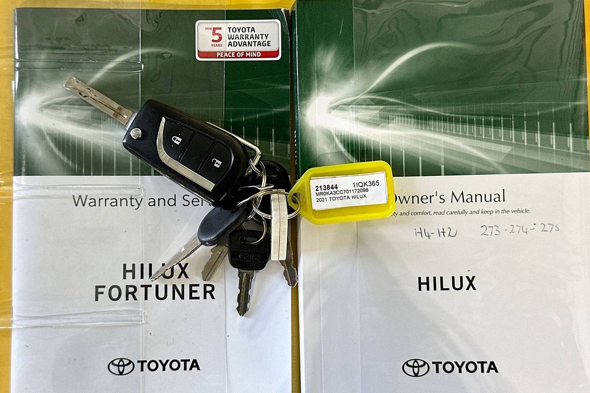 2021 Toyota HILUX SR (4x4) GUN126R 4X4