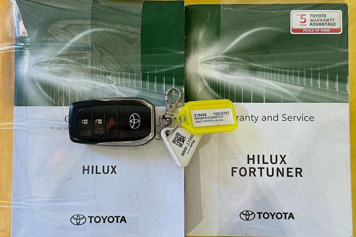 2020 Toyota HILUX RUGGED X (4x4) GUN126R MY19 UPGRADE 4X4