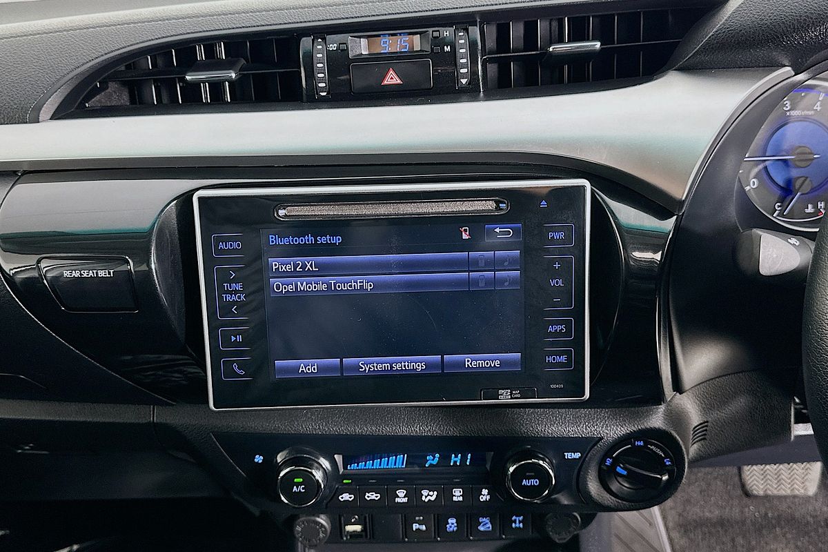 2019 Toyota HILUX SR5 (4x4) GUN126R MY19 4X4