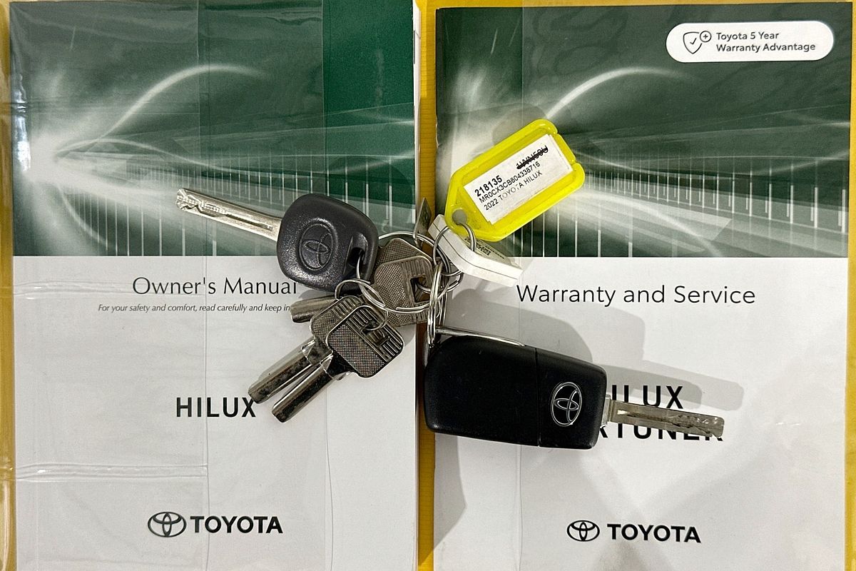 2022 Toyota HILUX WORKMATE (4x2) TGN121R 4x2