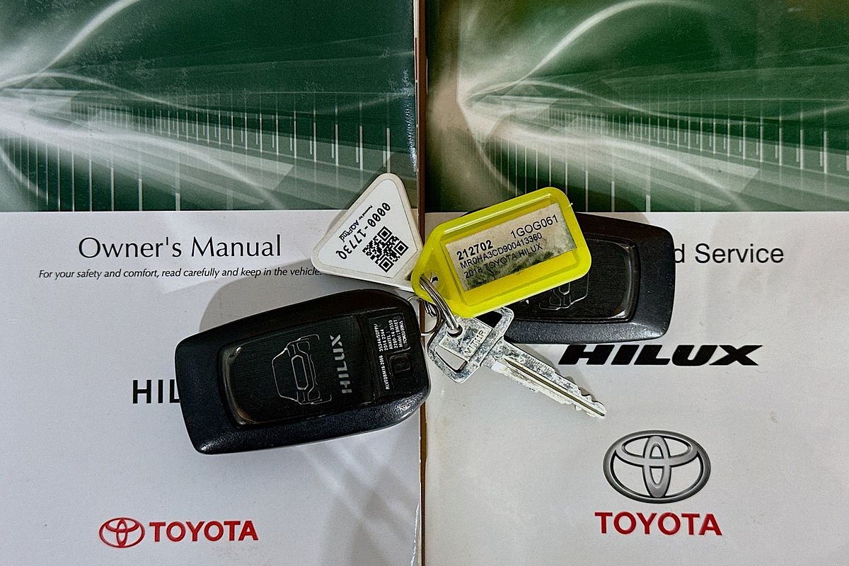 2018 Toyota HILUX RUGGED X (4x4) GUN126R 4X4