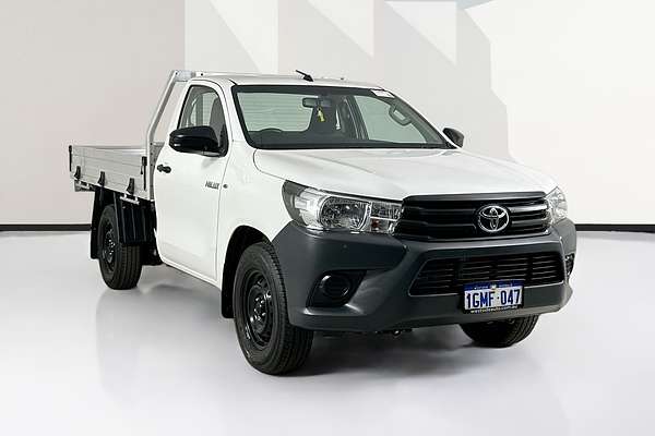 2018 Toyota HILUX WORKMATE TGN121R MY17 REAR WHEEL DRIVE