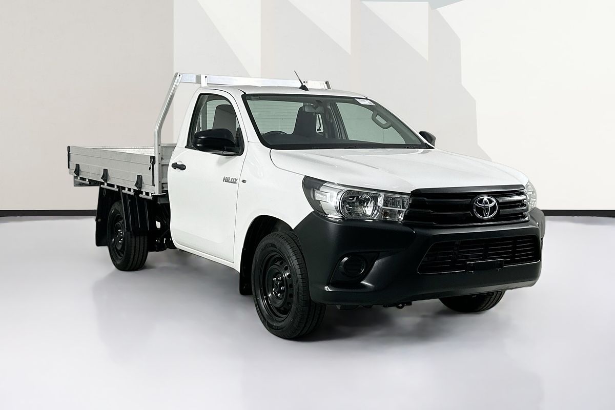 2018 Toyota HILUX WORKMATE TGN121R MY17 REAR WHEEL DRIVE