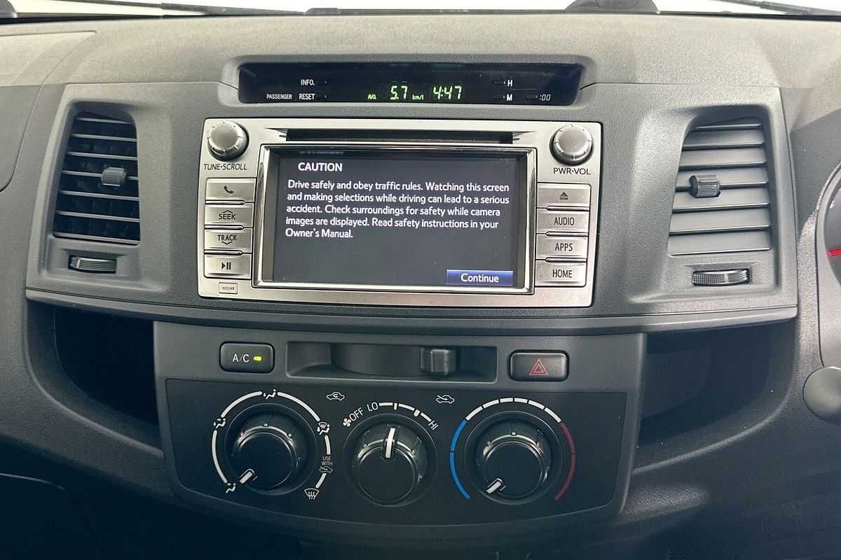 2015 Toyota HILUX SR (4x4) KUN26R MY14 4X4