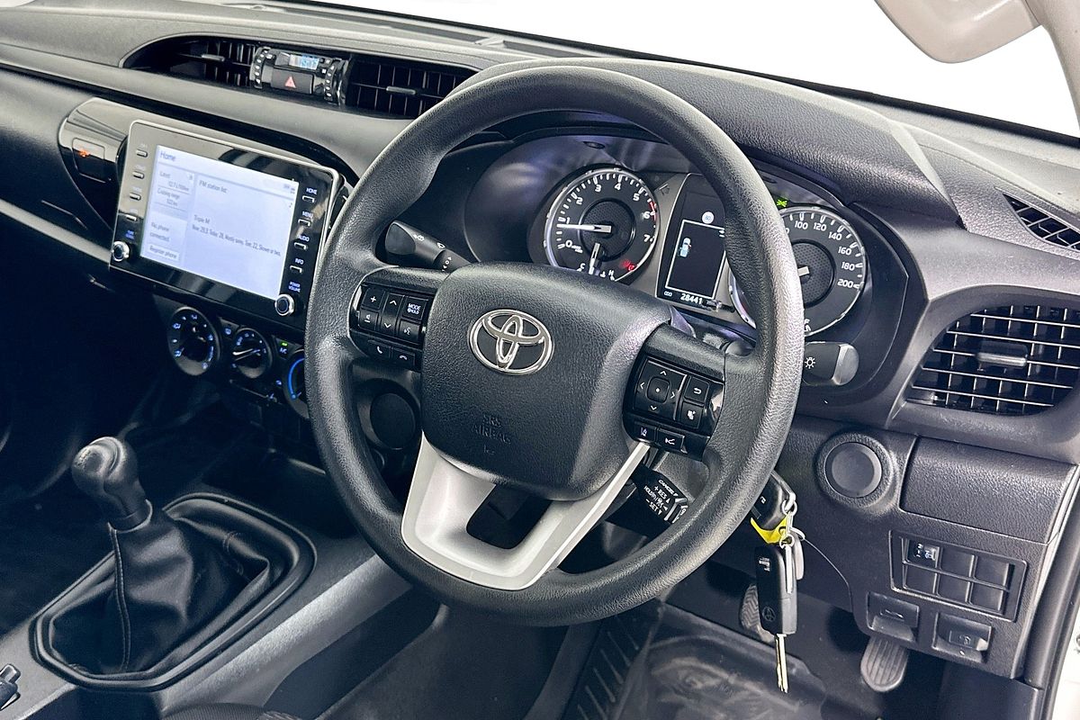 2022 Toyota HILUX WORKMATE (4x2) TGN121R REAR WHEEL DRIVE