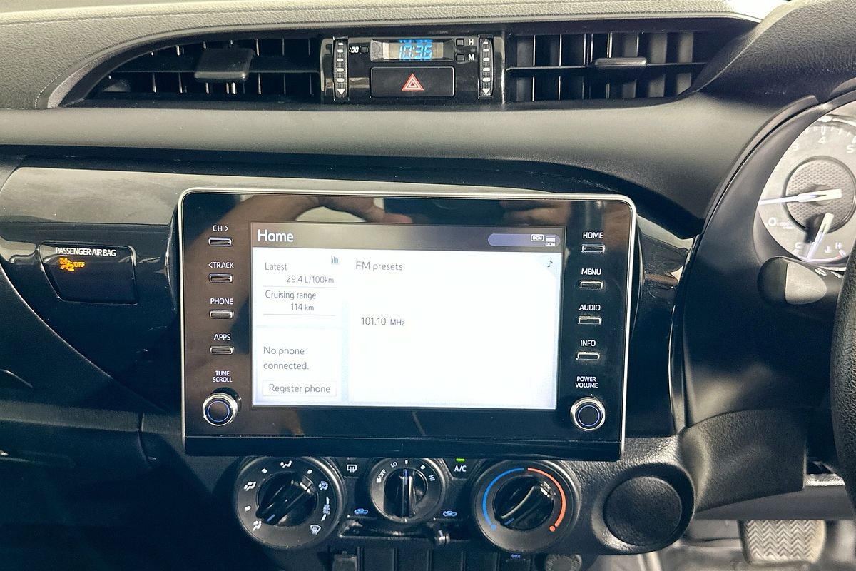 2022 Toyota HILUX WORKMATE (4x2) TGN121R 4x2