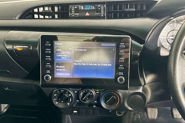 2021 Toyota HILUX WORKMATE TGN121R FACELIFT REAR WHEEL DRIVE