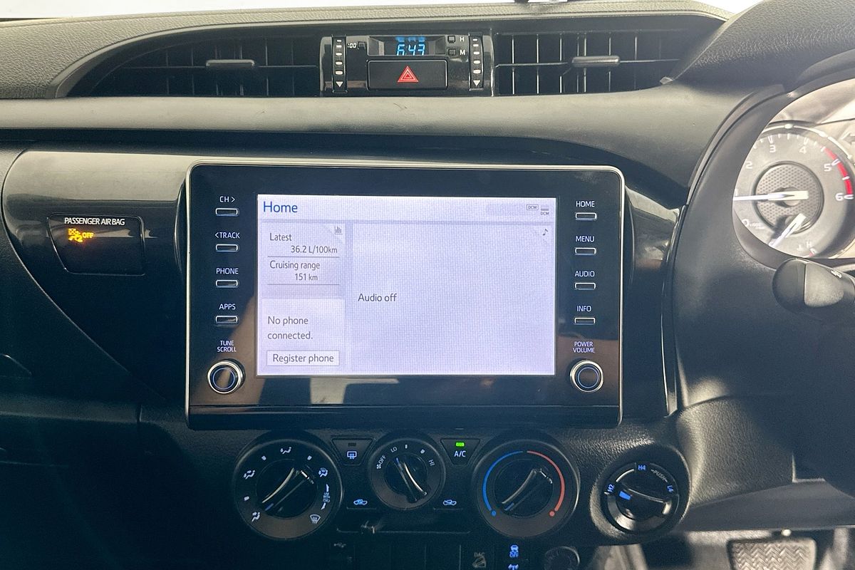 2022 Toyota HILUX SR (4x4) GUN126R 4X4