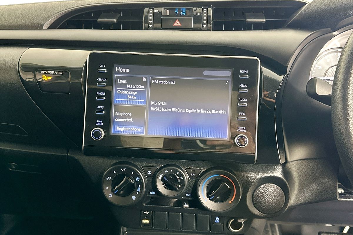 2021 Toyota HILUX WORKMATE (4x2) TGN121R 4x2