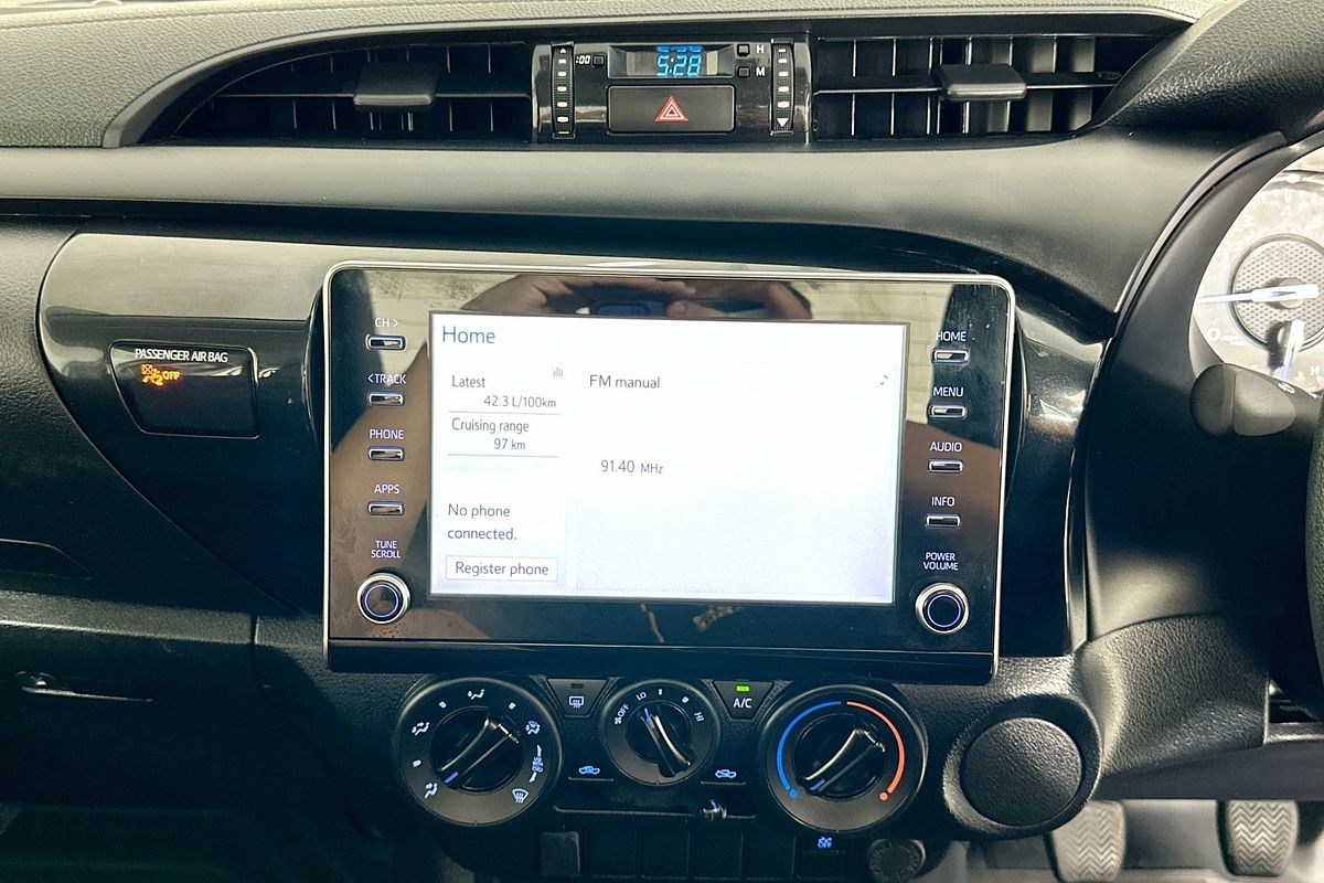 2021 Toyota HILUX WORKMATE (4x2) TGN121R 4x2