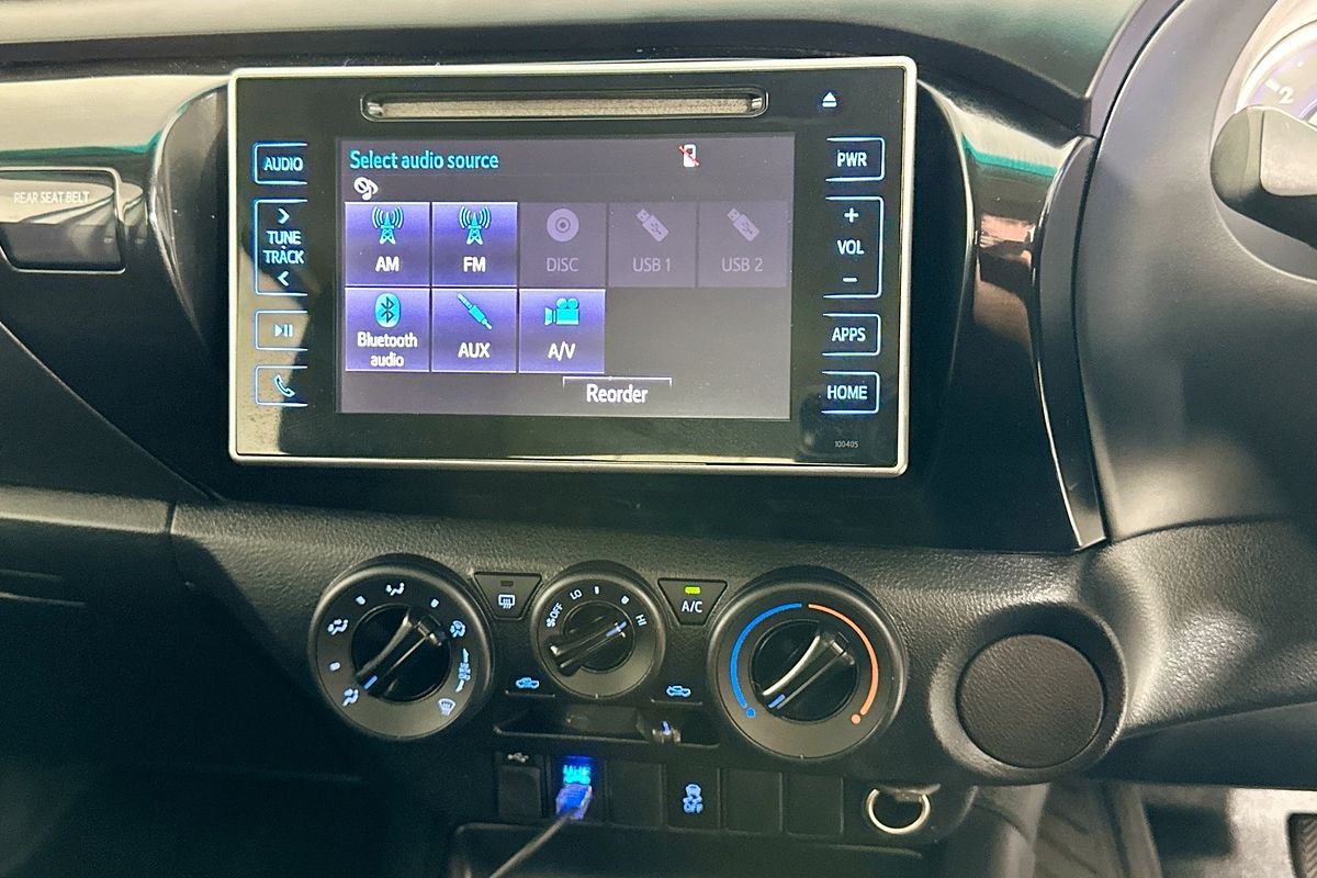 2019 Toyota HILUX SR HI-RIDER GUN136R MY19 REAR WHEEL DRIVE