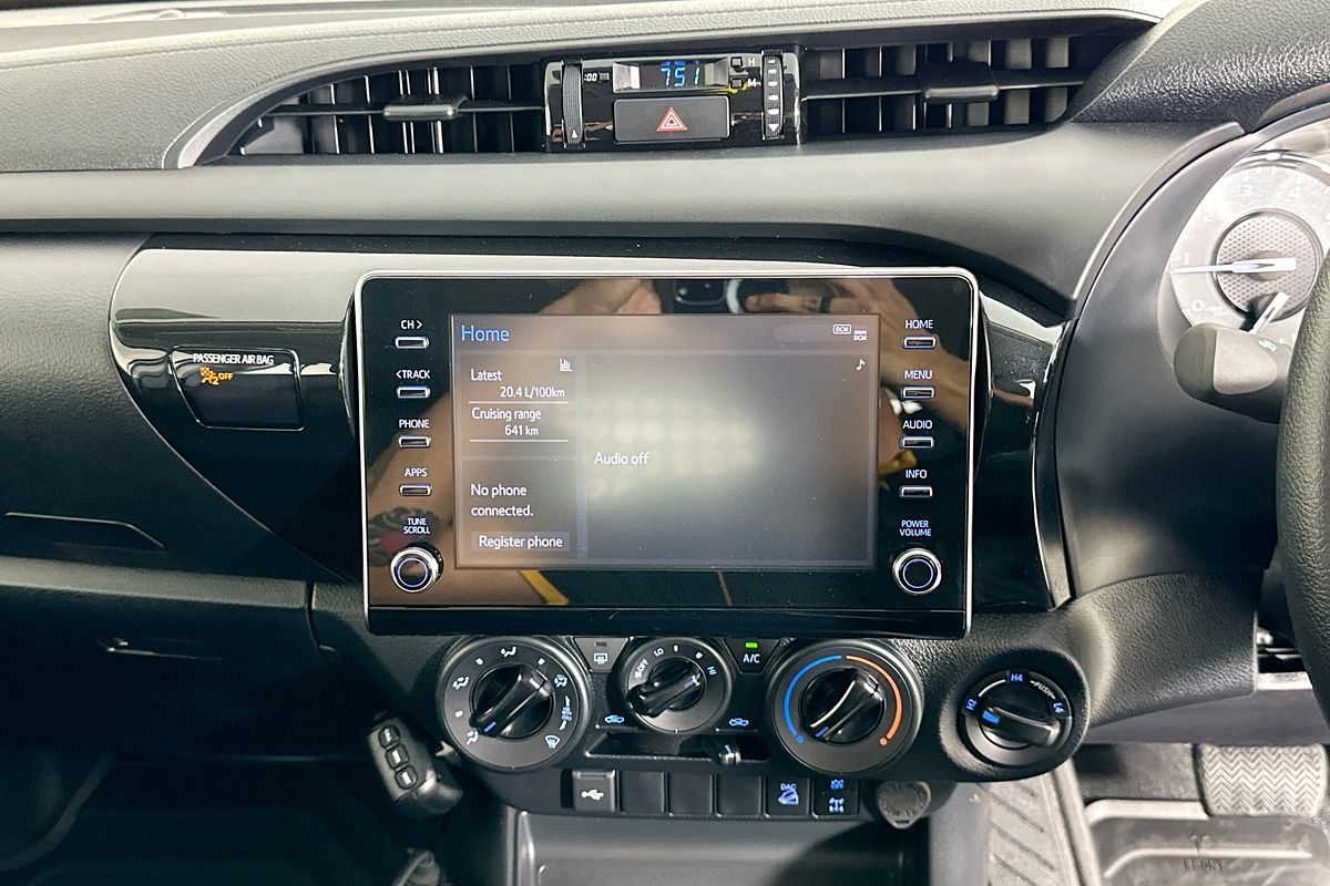 2025 Toyota HILUX SR (4x4) STEEL WHEELS GUN126R RC 4X4