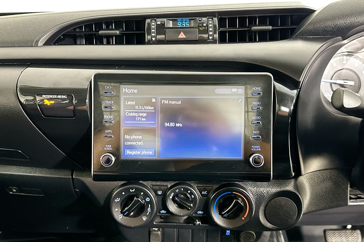 2021 Toyota HILUX WORKMATE (4x2) TGN121R 4x2