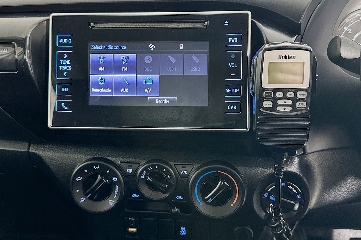 2017 Toyota HILUX WORKMATE (4x4) GUN125R MY17 4X4