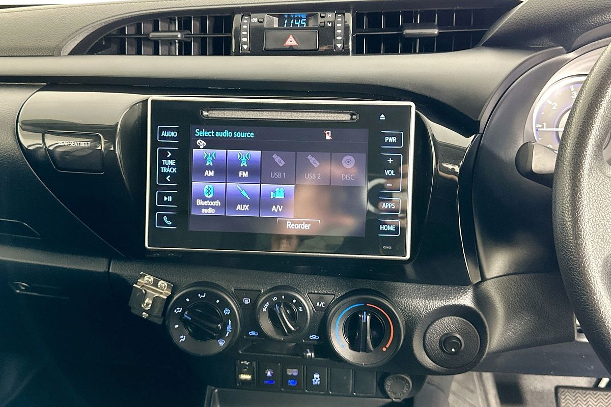 2019 Toyota HILUX SR HI-RIDER GUN136R MY19 REAR WHEEL DRIVE
