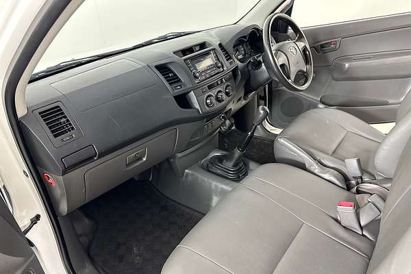 2012 Toyota Hilux Workmate TGN16R Rear Wheel Drive