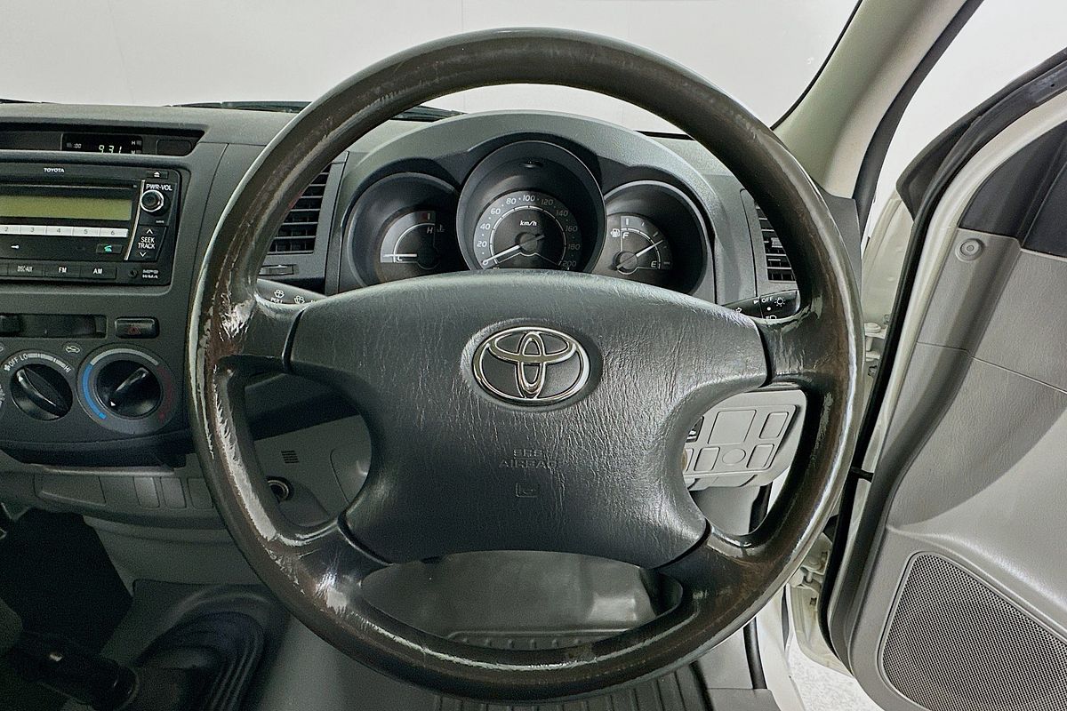 2010 Toyota HILUX WORKMATE TGN16R MY11 UPGRADE REAR WHEEL DRIVE