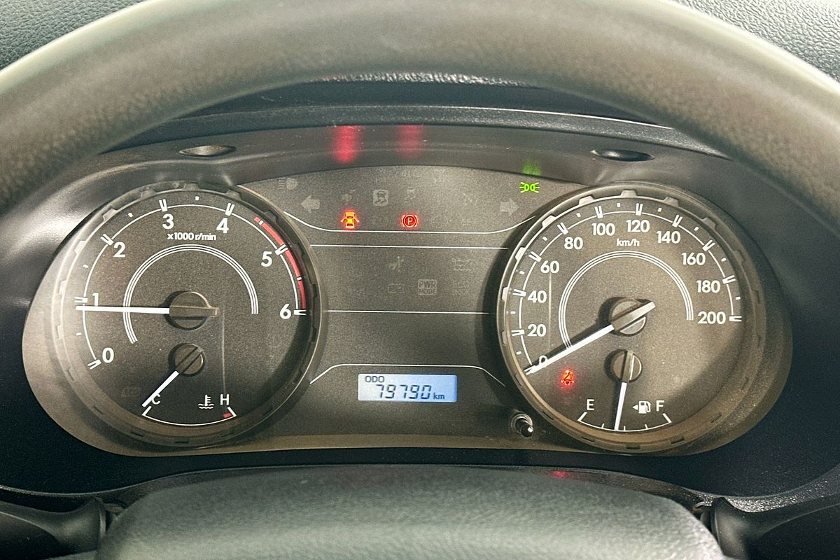 2018 Toyota HILUX WORKMATE GUN122R MY17 REAR WHEEL DRIVE