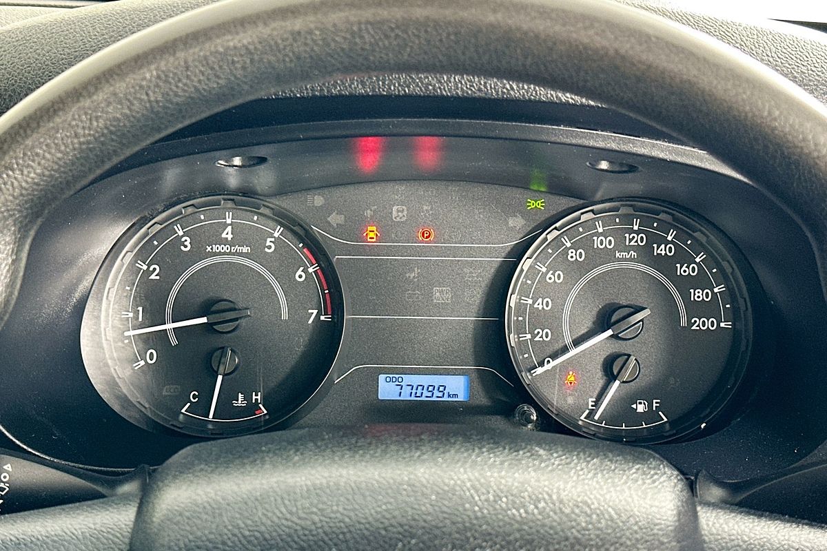 2018 Toyota HILUX WORKMATE TGN121R MY17 REAR WHEEL DRIVE