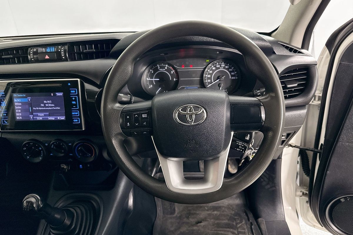 2016 Toyota Hilux WORKMATE GUN122R REAR WHEEL DRIVE