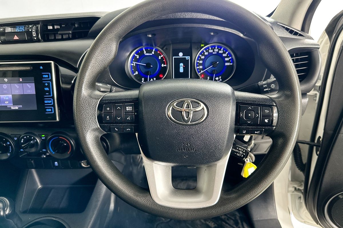2019 Toyota HILUX WORKMATE HI-RIDER GUN135R MY19 UPGRADE REAR WHEEL DRIVE