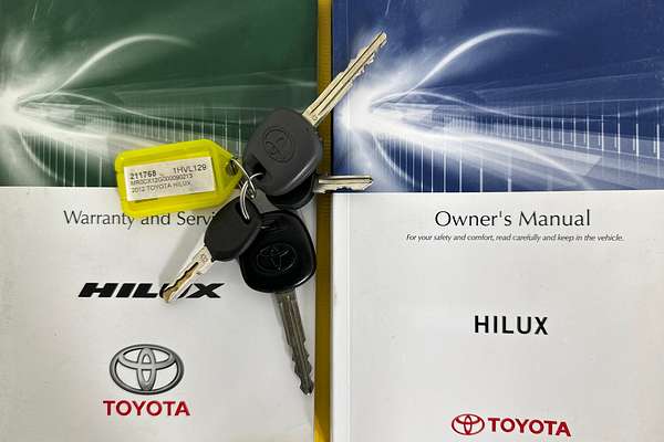 2012 Toyota Hilux Workmate TGN16R Rear Wheel Drive