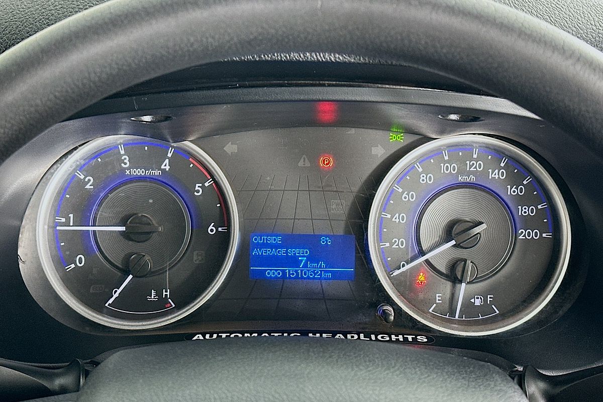 2017 Toyota HILUX SR (4x4) GUN126R 4X4