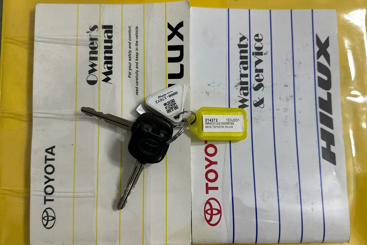 2010 Toyota HILUX WORKMATE TGN16R 09 UPGRADE REAR WHEEL DRIVE