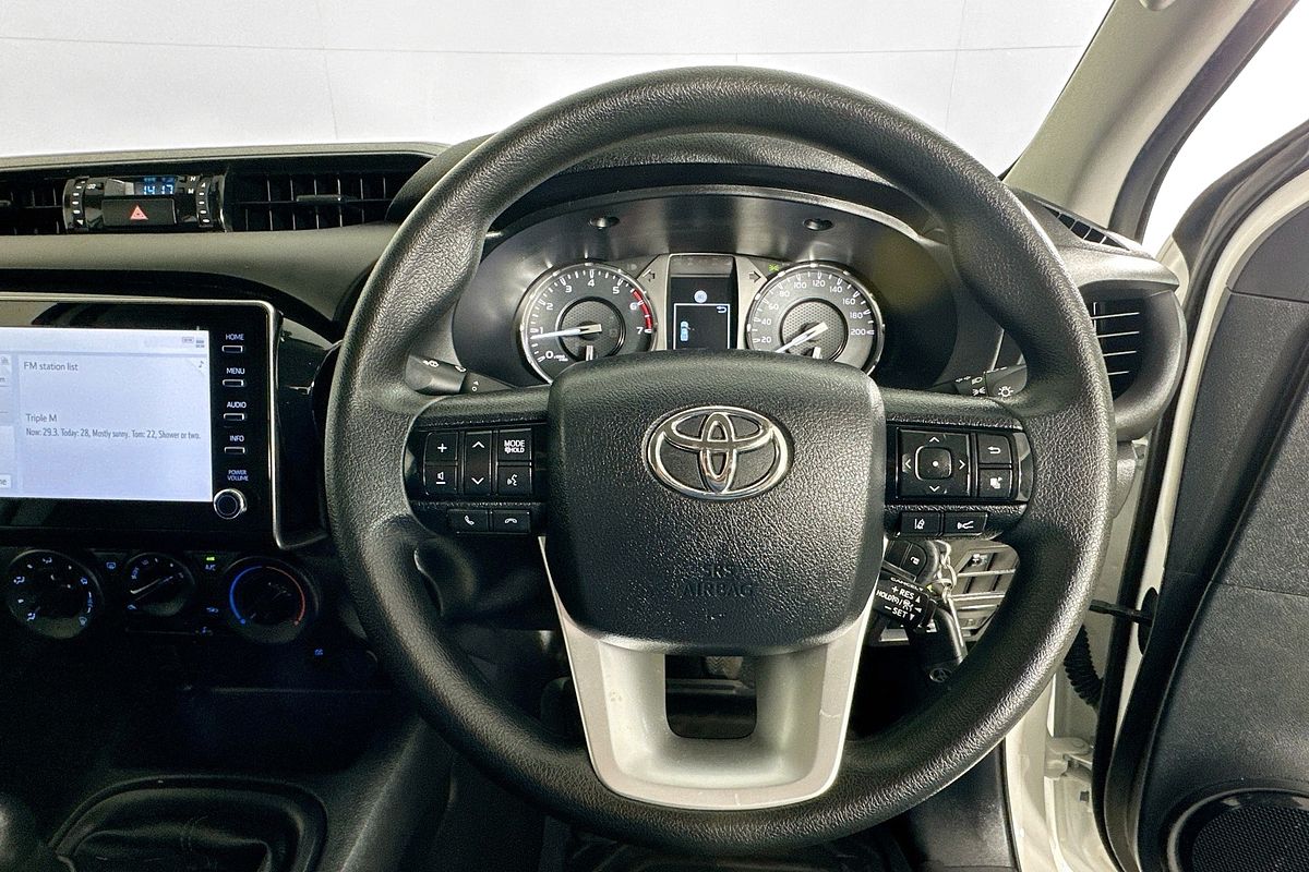 2022 Toyota HILUX WORKMATE (4x2) TGN121R REAR WHEEL DRIVE