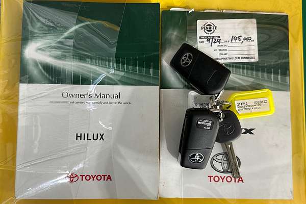 2016 Toyota Hilux WORKMATE GUN122R REAR WHEEL DRIVE