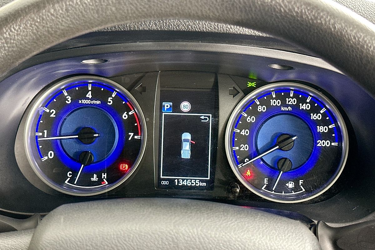 2019 Toyota HILUX WORKMATE TGN121R MY19 REAR WHEEL DRIVE